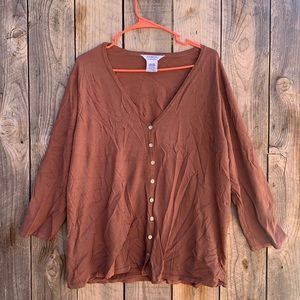 George Relaxed Button Up Cardigan